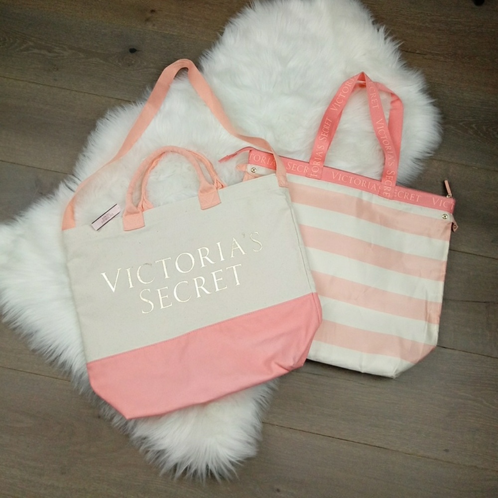 Victoria Secret Canvas 2 in 1 Bag